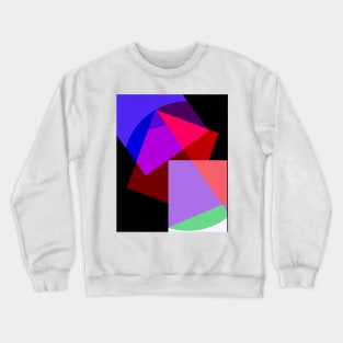 Cubist Minimalism Crewneck Sweatshirt